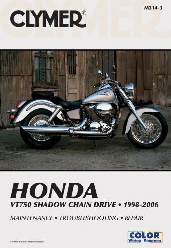 Honda VT750 Shadow Chain Drive Motorcycle (1998-2006) Service Repair Manual - Image 8
