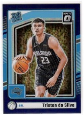 2024 Panini Donruss Optic Tristan da Silva #260 Purple Prizm RC Rated Rookie