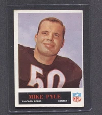 1965 Philadelphia #24 Mike Pyle (Bears)   Ex   (Flat Rate Ship)