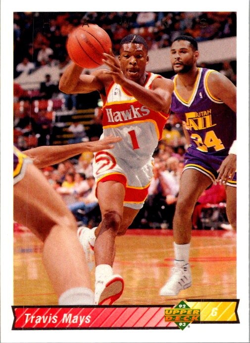 1992-93 Upper Deck #233 Travis Mays