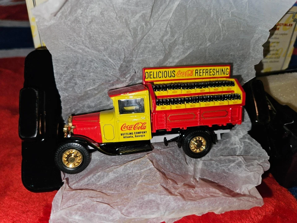 COCA-COLA 1/43 SCALE MATCHBOX, MODELS OF YESTERDAY W/COA - SEE PHOTOS - Image 3 of 4
