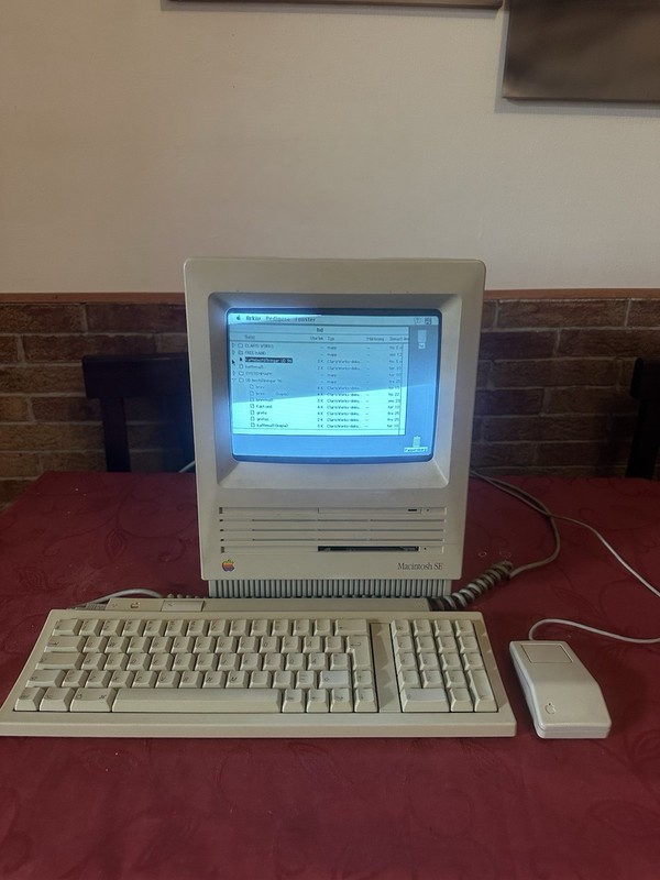 RARE Apple Macintosh SE (1988) - Original Complete Set - 100% Working