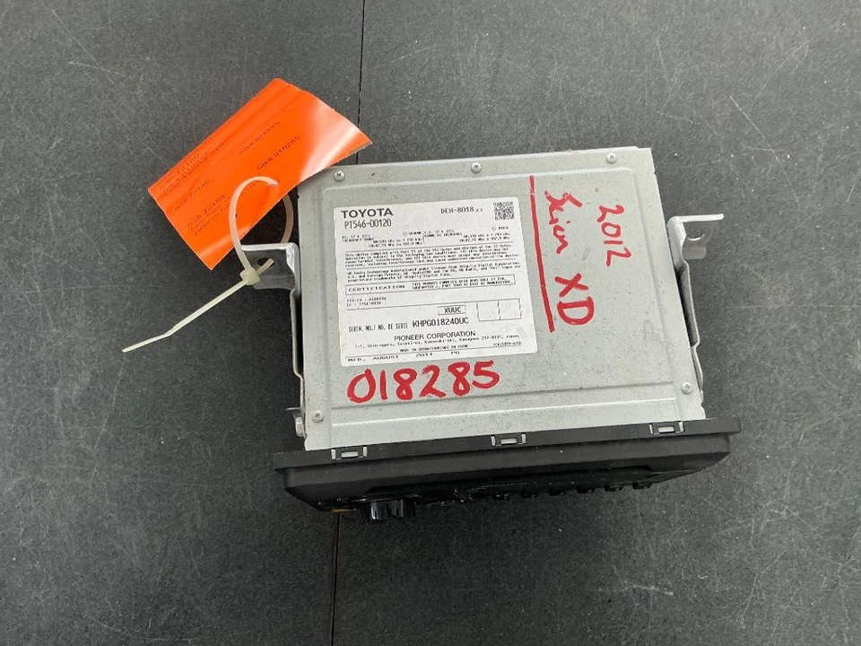 Audio Equipment Radio Display And Receiver Am-fm-cd Fits 08-14 SCION XD 126302 - Image 3 of 4