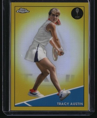2021 Topps Chrome #2 Tracy Austin Gold Refractor /50