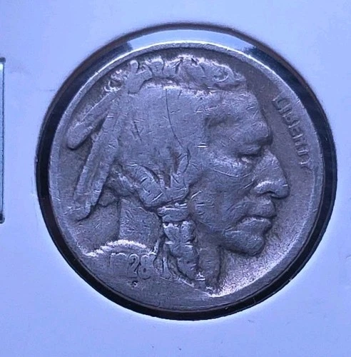 1928-S Buffalo Nickel- Good Condition #200