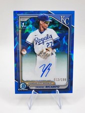 2024 Bowman Chrome 1st Sapphire Edition Prospect /199 Yandel Ricardo Auto RC