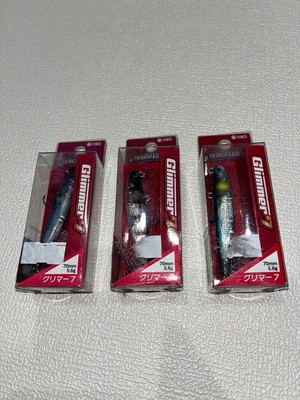TIEMCO Glimmer 7 Hard Lure 3er Set Japan