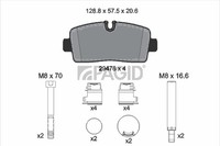 Pagid Bremsbelagsatz Scheibenbremse T4256N FüR Iveco Daily 6 33S14 35S14 35C14