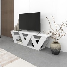 Ralla TV Stand 158cm –  V-Shaped Legs, Open Storage, 5 Colour