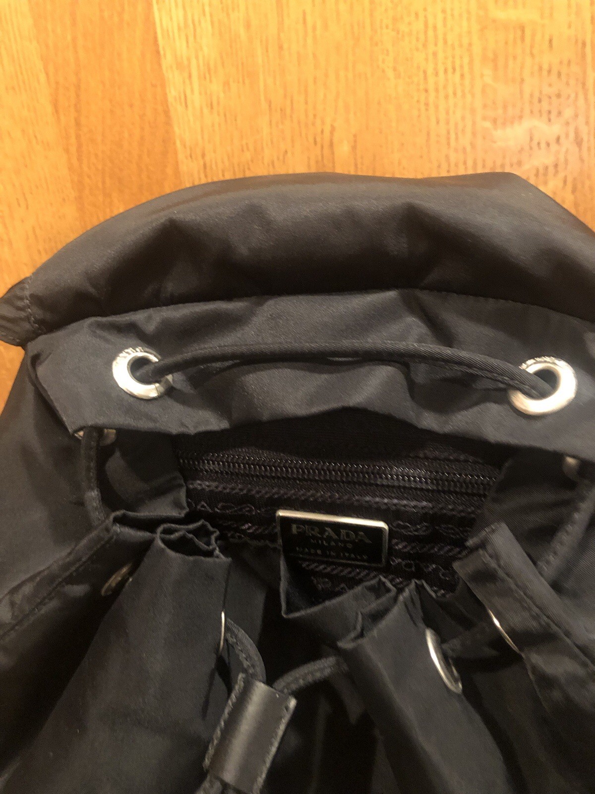 Prada $2500 Medium Nylon Backpack - image 11