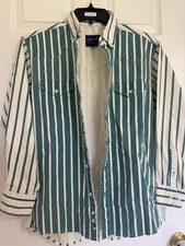 RARE Wrangler Brushpopper Western Vintage Shirt 15.5-34