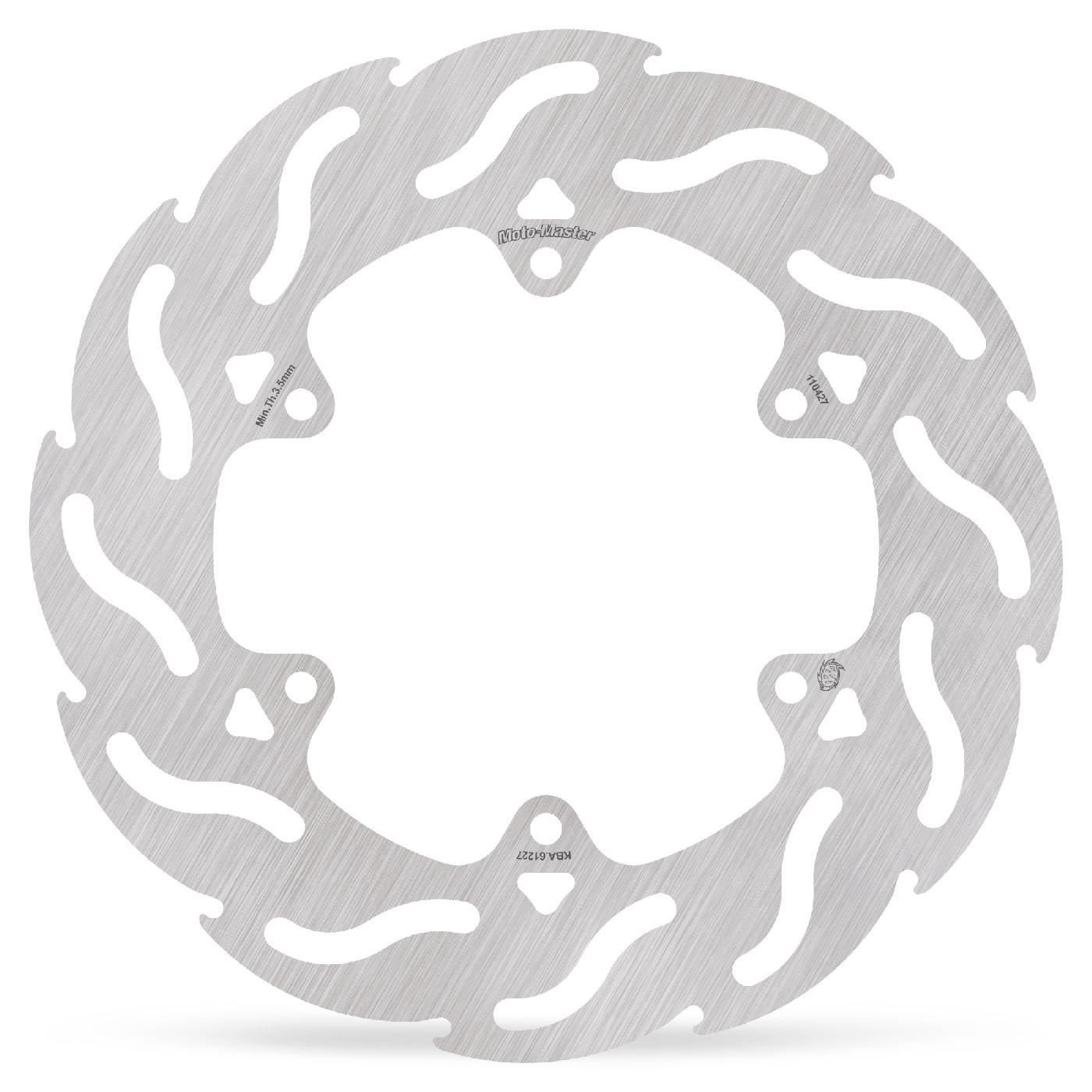 Moto Master Stainless Steel 110427 - Flame Series Brake Disc For Vespa 946 Red 125 2019-2020 Front - Image 2