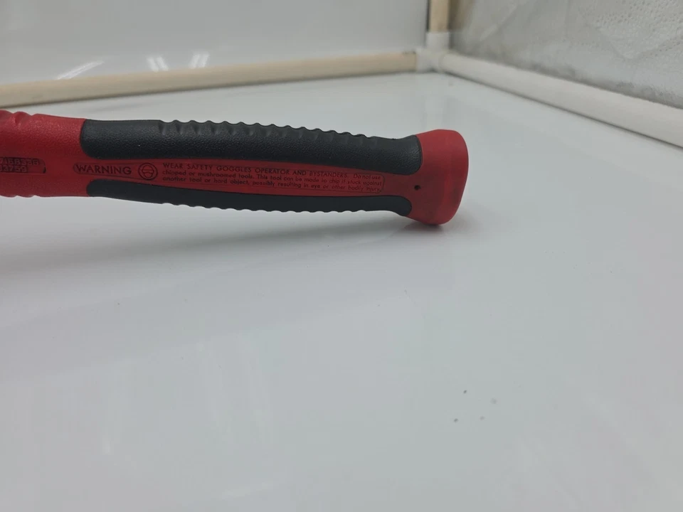 A PRESIÓN HBBD32 BOLA PEEN AGARRE SUAVE MARTILLO GOLPE MUERTO 32 OZ ROJO Foto 4 de 4