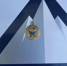 Pratt and Whitney 10k Yellow Gold 10 Year Service Pendant