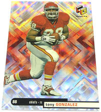 1999 Upper Deck HoloGrFX Tony Gonzalez #28 Chiefs NFL Insert Card