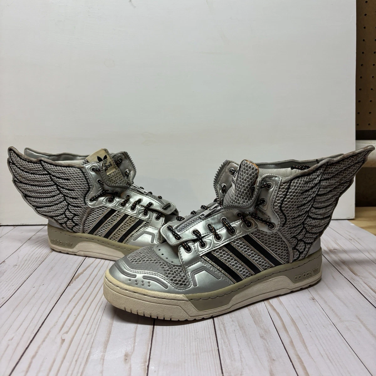 adidas JS Wings 2.0 Metallic Silver for Sale | Authenticity