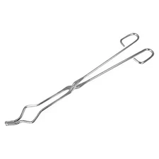 Crucible Tongs, 18 In, Nickel Plated Steel,  5Zpt6
