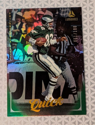 2025 Luminance Mike Quick Green SP /99 Philadelphia Eagles