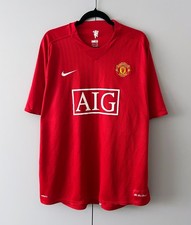 manchester united jersey 2007 nike vintage rare
