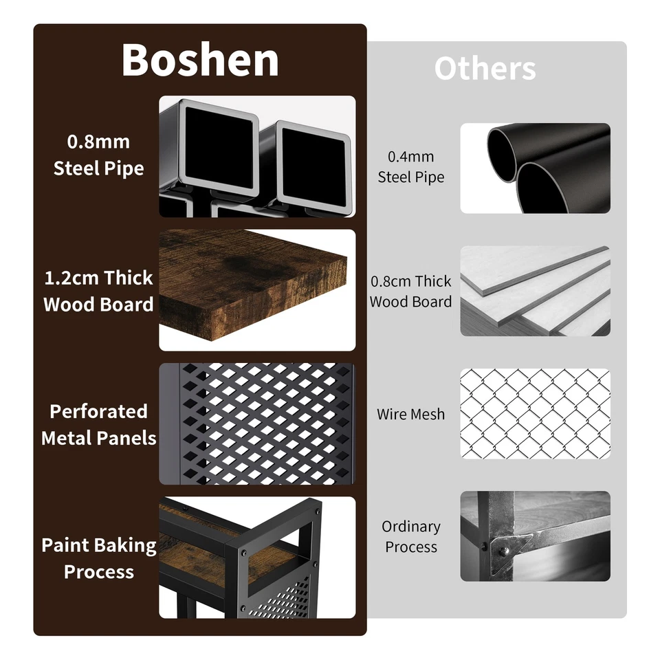 15 Color LED Lights Wine Rack 50+ Bottles Capacity Wall Mounted Liquor Display - Image 4 of 4