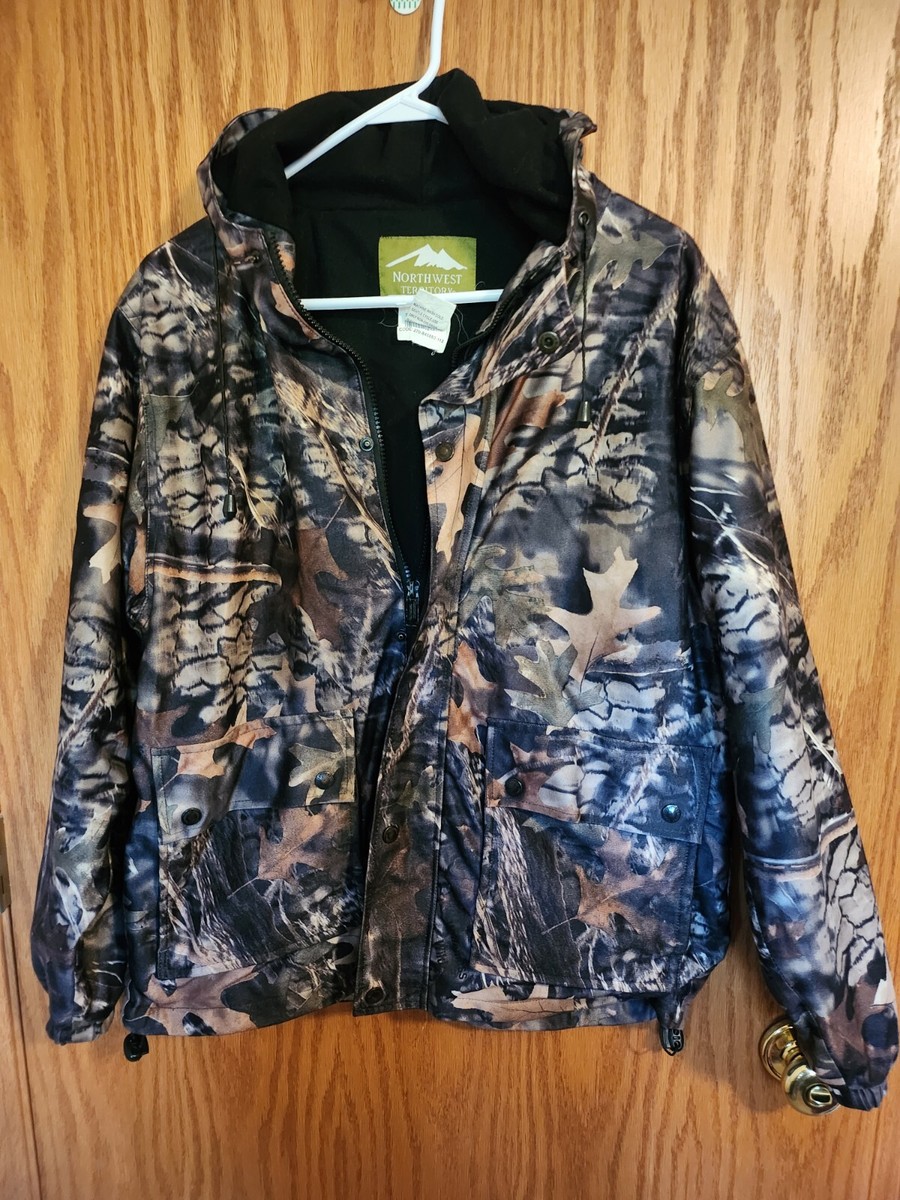 Northwest Territory Cammo Jacket With Hood Size Medium | eBay