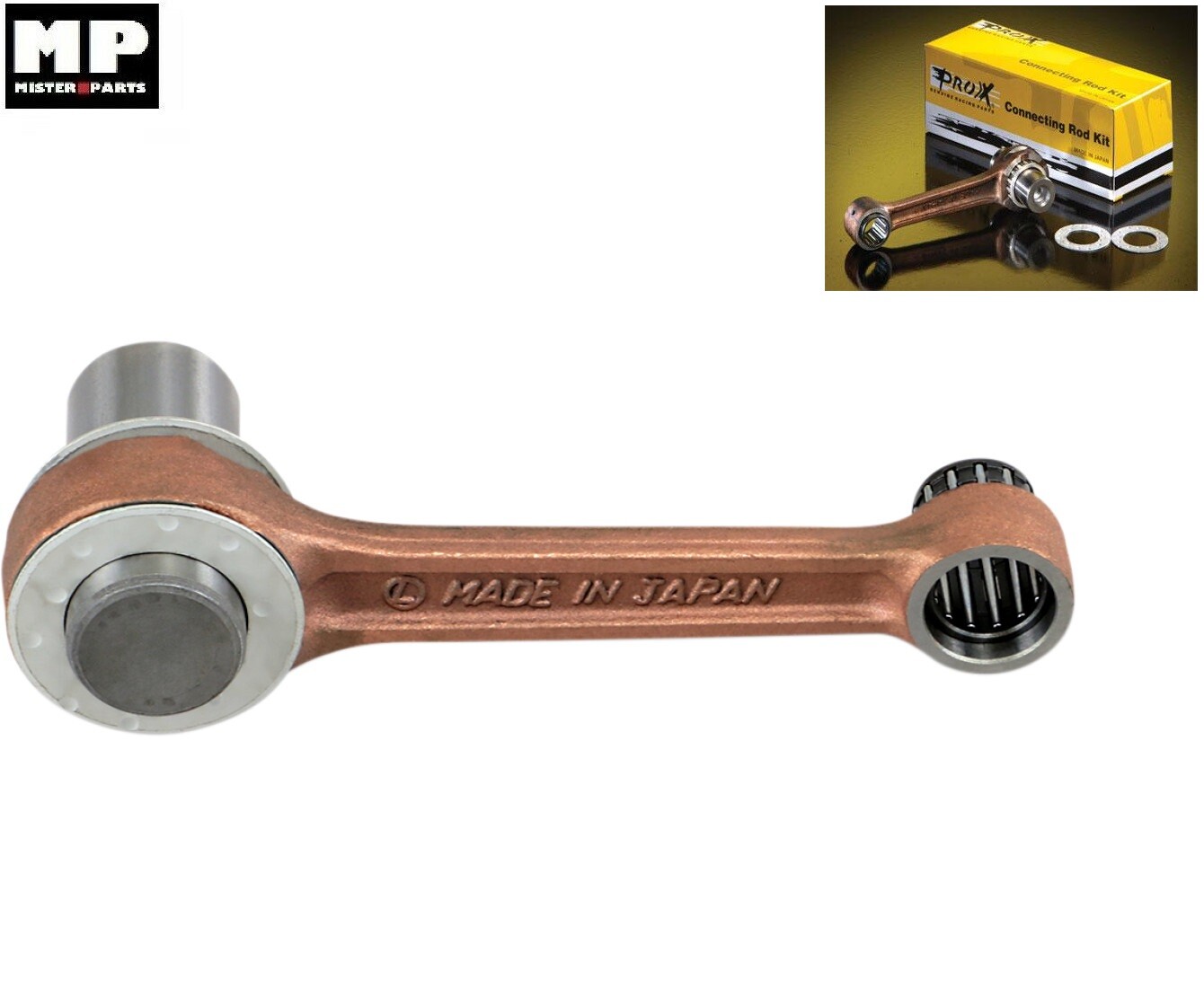 Kit bielle Prox Yamaha PW80 reparer le jeu de vilebrequin moteur 2T
