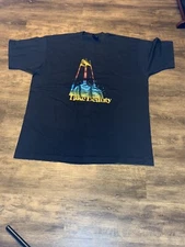 VTG Screen Stars XL - Lake Beauty T-shirt Black Single Stitch USA Made