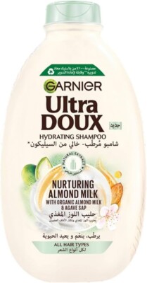 Garnier Ultra Doux Daily Hydrating Shampoo With Nurturing Almond Milk 400ml