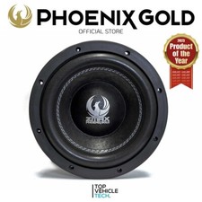 8" 1500W MAX SPL SUBWOOFER 500W RMS PHOENIX GOLD ZMAX82 BASS CAR AUDIO