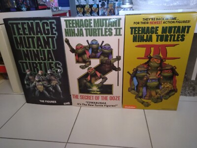 NECA Teenage Mutant Ninja Turtles sdcc 2018 limited édition. Les tortues ninja