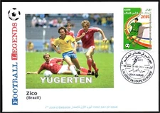 ALGERIA 2014 - MNH - Zico - Soccer - Football - Brasil - Calcio - Fútbol