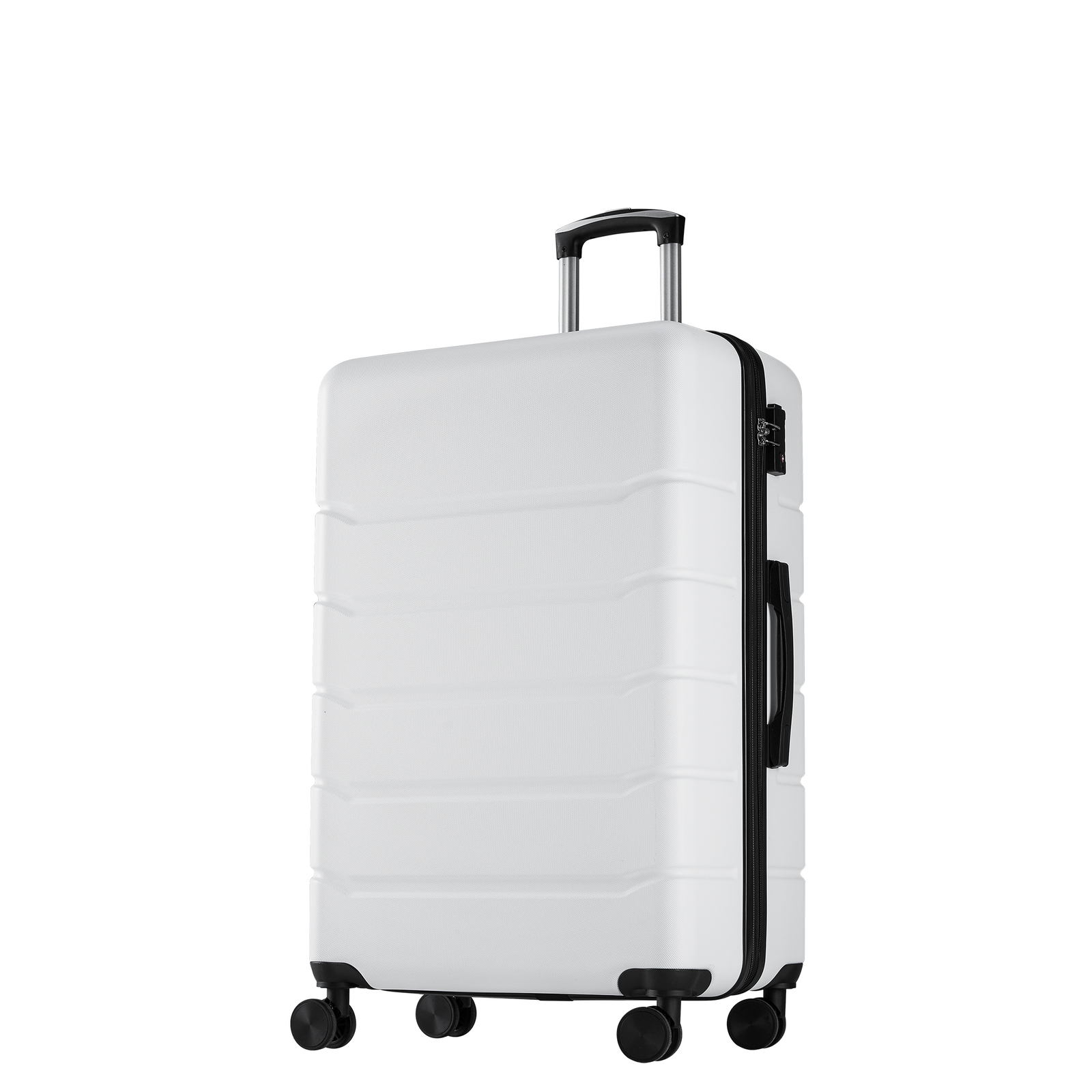 20"24"28" Trolley Case Suitcase Lightweight Spinner Luggage Bag TSA Lock