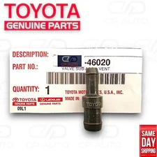 93 - 98 TOYOTA SUPRA 3.0L VENTILATION VALVE PCV VALVE OEM NEW