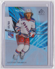 2020-21 UD SP GAME-USED TRUE BASE SP 9/10 ARTEMI PANARIN #70 NEW YORK RANGERS