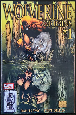 Wolverine: Origins #1 (Marvel, June 2006) Signed by Daniel Way Copy 2