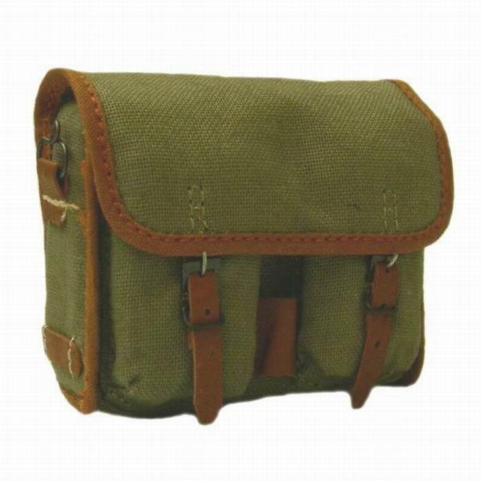 Musette 1/6 française WWII Battle Gear sacoche tissu pour soldat 30cm