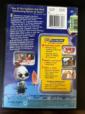 Chicken Little - Walt Disney Pictures Presents - Very Good DVD
