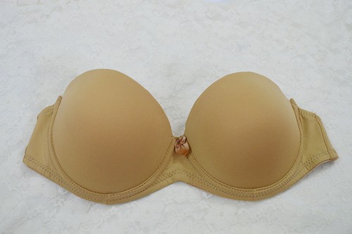 Invisible Strapless Bra Multi-way Bras Push-Up Bra Clear Back Straps Lingerie DN - Picture 31 of 48