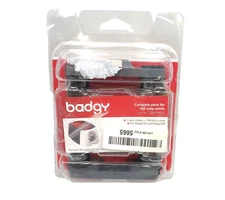 Evolis Badgy CBGP0001C Color Ribbon & 100 Thick Card Kit for Bady100 Badgy200