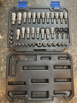 DieHard Hex & Star Bit Socket Set, 37 Piece, Drive Size 1/4, 3/8