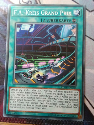 Yugioh    F.A. Kreis Grand Prix COTD-DE088, Deutsch in mint