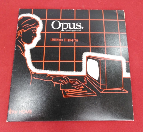 Utility Diskette for Opus 40T 5.25" drive systems. Acorn BBC Micro