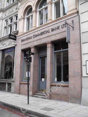 Photo 6x4 Shanghai Commercial Bank in Cornhill London  c2010