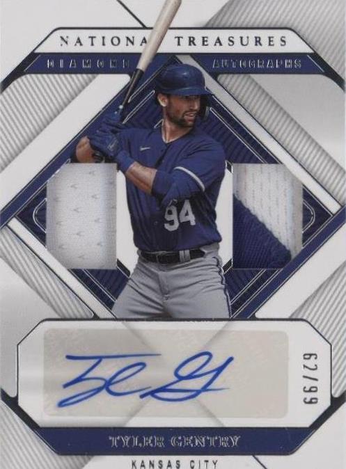 2023 Panini National Treasures - Tyler Gentry #DDA-TG - 1 of 1