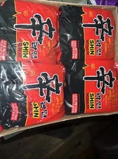 Nongshim Shin Ramyun Spicy Beef Ramen Noodle Soup 4bags Of 4 (16 Total)