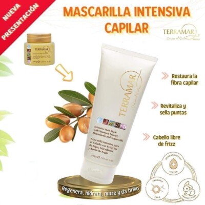 Mascarilla Intensiva Para Cabello Terramar Nueva Presentación 200gr