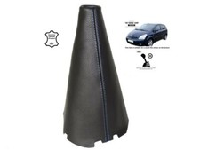 Schaltmanschette Schaltsack Fur Toyota Corolla E12 2001-07 Leder Naht Blau