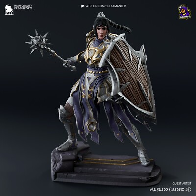 Shadowheart Figure 1/8 Scale Resin Garage Kit (Baldur's Gate 3) [Bulkamancer]