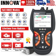 INNOVA 6030P OBD2 Scanner Code Reader ABS Engine Battery Check Diagnostic Tool