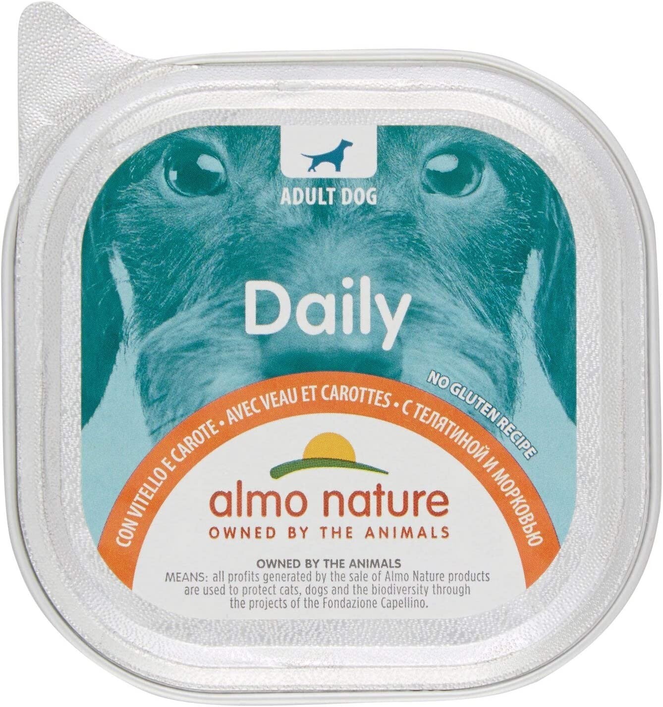 Almo Nature Daily Menù Dog 100gr Vitello e Carote